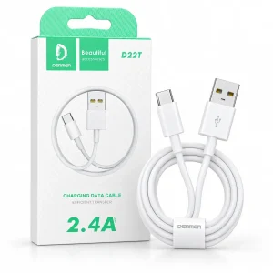 کابل شارژ و انتقال داده تایپ سی ویدنمن (VDENMENV) مدل D22T