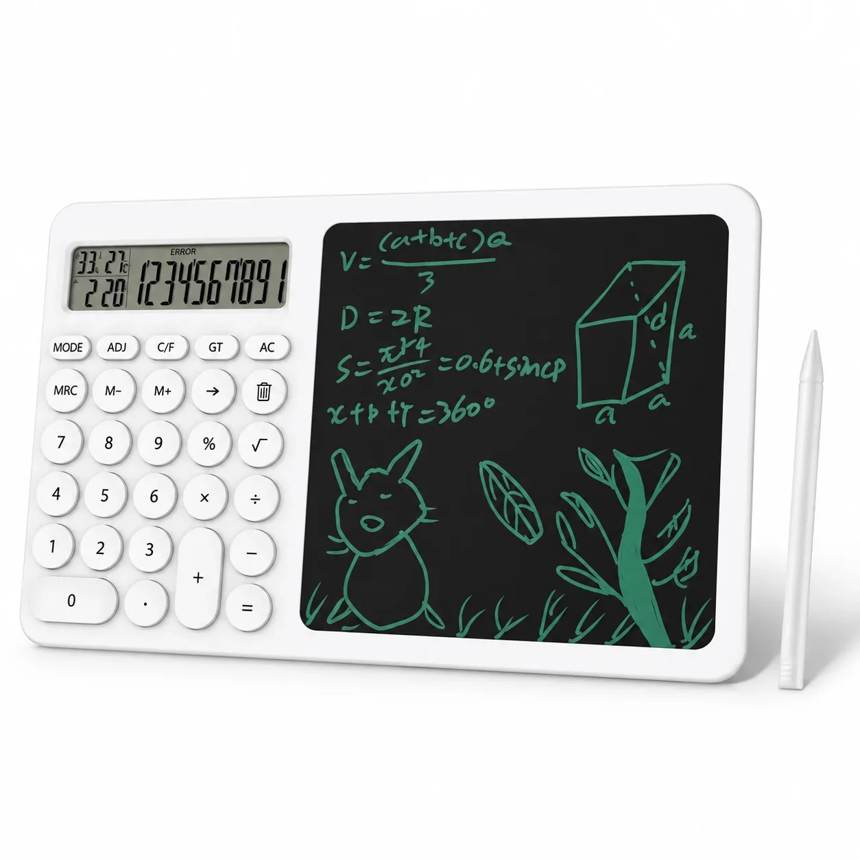 ماشین حساب و پد نوشتاری گرین لاین مدل CalcWrite Pro (Green Lion CalcWrite Pro)