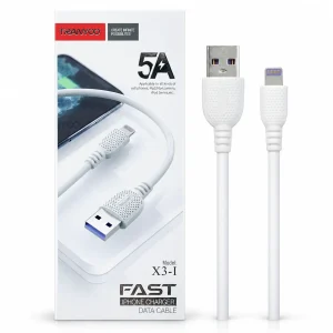 کابل تبدیل USB به Lightning ترانیو (Tranyoo) مدل T-X31 طول 1 متر با جریان 5 آمپر