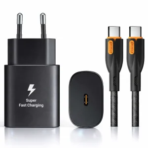 ست آداپتور شارژ 25 وات و کابل اپیمکس EA-175