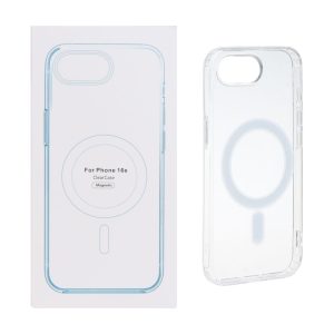 قاب شفاف Apple iPhone 16e / iPhone 17e با قابلیت شارژ MagSafe (پک دار)
