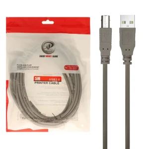 کابل پرینتر 5 متری XP Product - طوسی - RYL