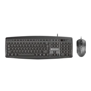 کیبورد و ماوس باسیم FANTECH مدل COMBO KM-100 - مشکی